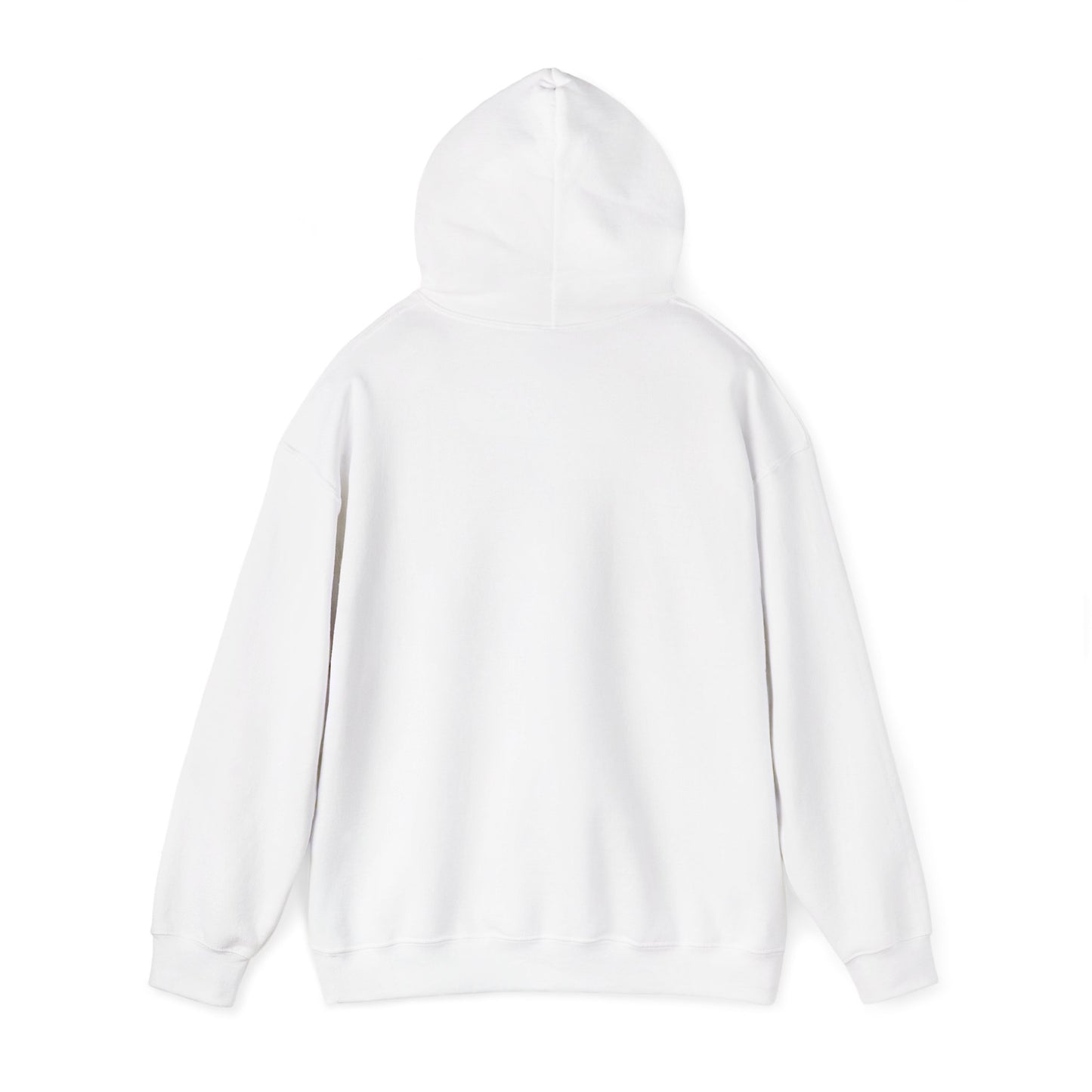 Minimal Script Hoodie — 'Take Perfectly Imperfect' White Pullover
