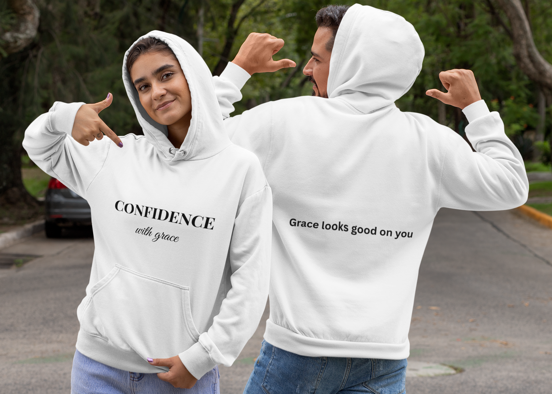 Confidence with Grace Hoodie